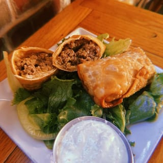 Cheeseburger Eggrolls