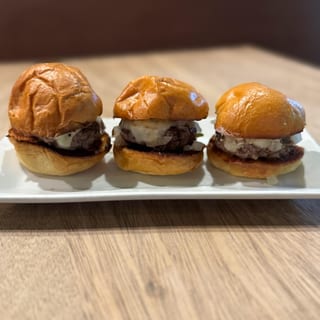 Cheeseburger Slider Trio