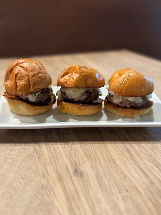 Cheeseburger Slider Trio